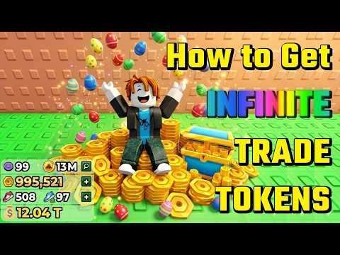 How to Get INFINITE Trade Tokens FAST in Escape Tsunami for Brainrots
