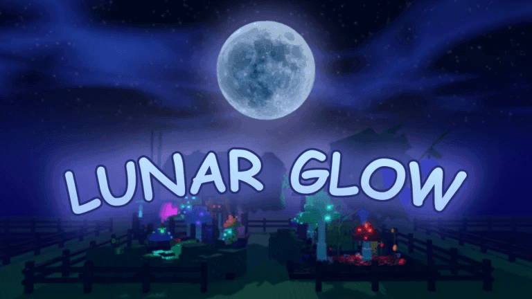 Grow a Garden Lunar Glow Event - Banner