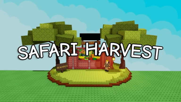 Grow a Garden SAFARI HARVEST Event - Banner
