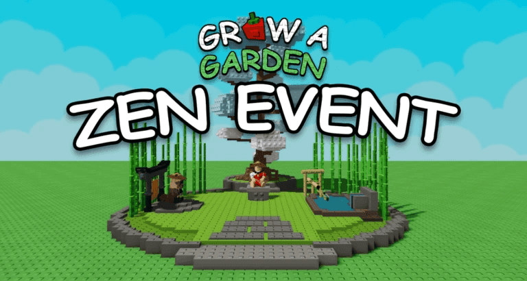 Grow a Garden Zen Event - Banner