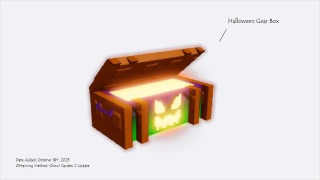 What is Grow a Garden Halloween Gear Box and How to Get It