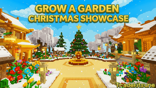 Grow a Garden Xmas + New Year Showcase on TradeKitsune