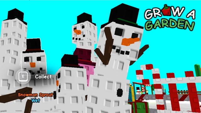 How to Get Snowman Sprout Seed in Grow a Garden