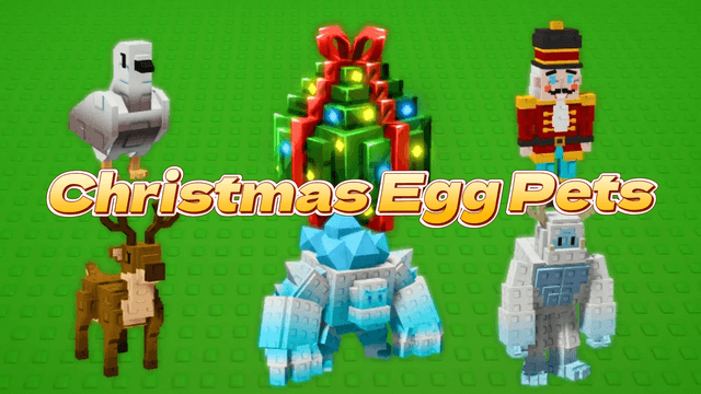 Christmas Egg Pets In Grow a Garden