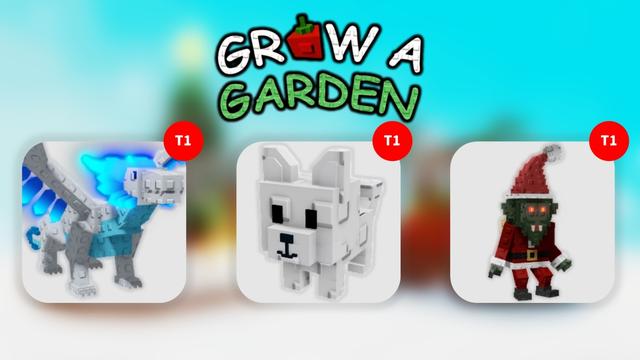 Grow a Garden Christmas Pet Tier List