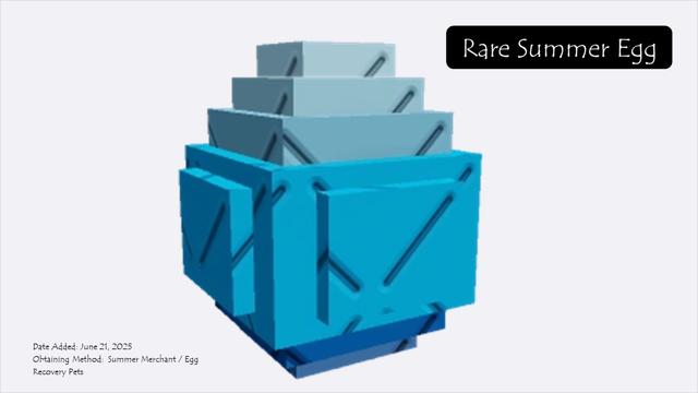 How to Get Rare Summer Egg in Grow a Garden