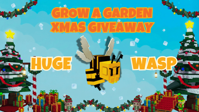 Grow A Garden Huge Nightmare Wasp Giveaway on TradeKitsune