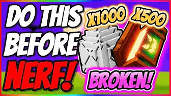 This WILL Be NERFED... 1500+ GEAR BOXS & EGGS PER DAY! DO THIS NOW! | Grow a Garden