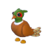Brown-Chested Pheasant