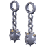 Ball and Chain Earrings