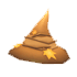 Eco Brown Earth-Wizard Hat