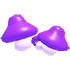 Purple Mushrooms