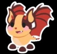 Bat Dragon Sticker