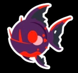 Dracula Fish Sticker