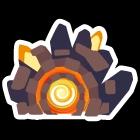 Fire Dimension Portal Sticker