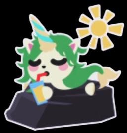 Mermicorn Animated Sticker
