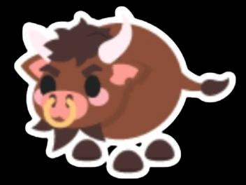 Rodeo Bull Sticker