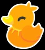 Sunrise Duckling Sticker
