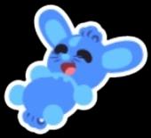 Water Rabbit Sticker