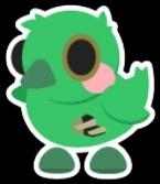 Zombie Chick Sticker