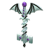 Bat Key Pogo Stick