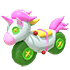 Unicorn Zombie Ponycycle
