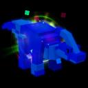 Rainbow Parasaurolophus