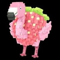Strawberrelli Flamingelli