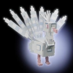 Grow a Garden Pet Value - Albino Peacock logo