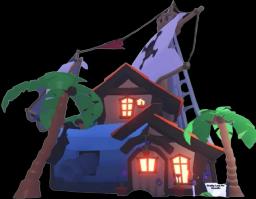Pirate Ship House
