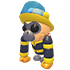 Firefighter Gibbon