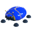 Giant Blue Scarab