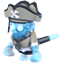 Pirate Ghost Capuchin Monkey