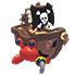 Pirate Hermit Crab
