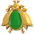 Cicada Brooch