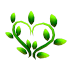 Eco Green Vine Badge