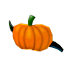 Eco Orange Pumpkin Eyepatch