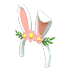 Flower Bunny Ears