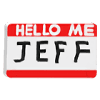 Jeff's Nametag