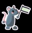 Agender Rat Sticker