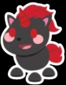 Evil Unicorn Sticker