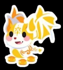 Fairy Bat Dragon Sticker