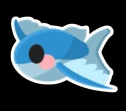 Flying Fish Sticker