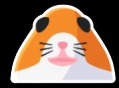 Hamster Selfie Sticker