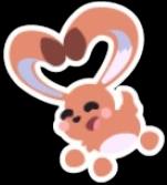 Hare Sticker