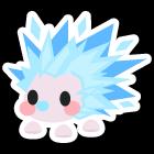 Icy Porcupine Sticker