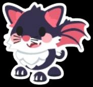 Kitty Bat Sticker