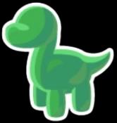 Long Neck Throw Toy Sticker