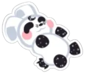 Moon Rabbit Sticker
