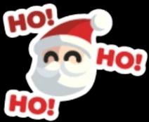 Santa Sticker